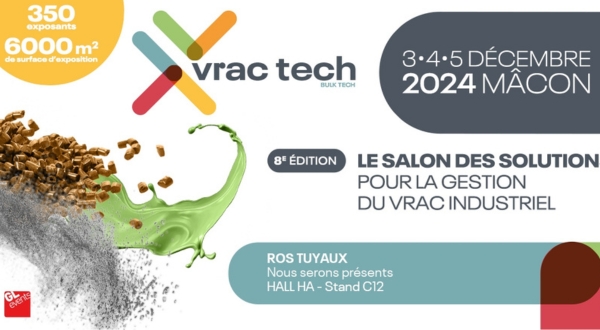 ROS DUCTING ASISTIRÁ A LA FERIA VRAC TECH MÂCON (FRANCIA)